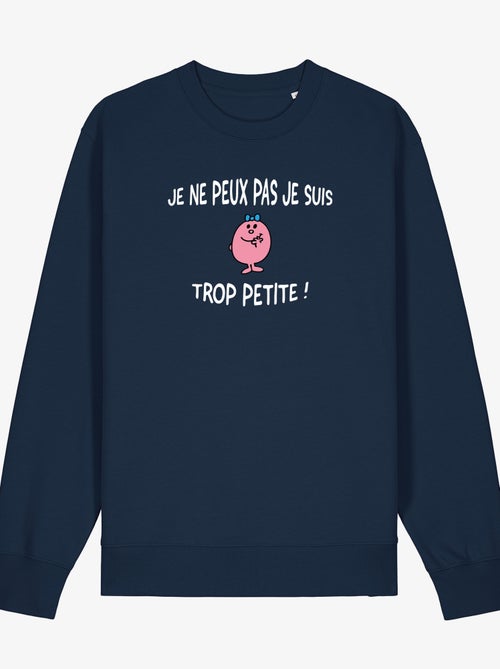 Sweat Femme - JE PEUX PAS JE SUIS TROP PETITE - Kiabi