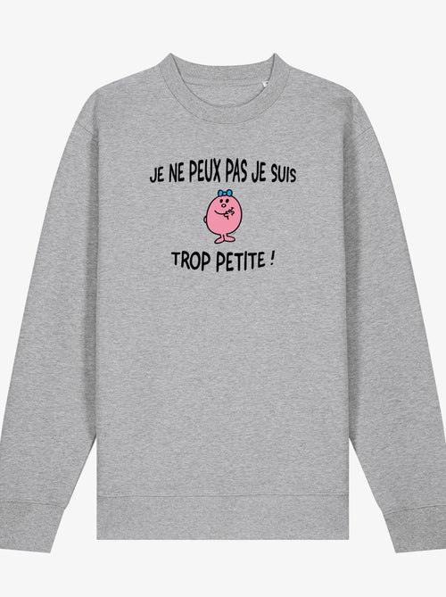 Sweat Femme - JE PEUX PAS JE SUIS TROP PETITE - Kiabi