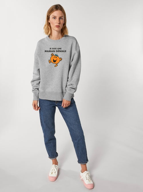 Sweat Femme - JE SUIS UNE MAMAN GENIALE - Kiabi Sweat Femme - JE SUIS UNE MAMAN GENIALE - Kiabi
