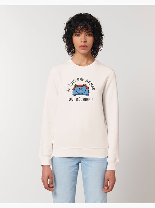 Sweat Femme - JE SUIS UNE MAMAN QUI DECHIRE - Kiabi Sweat Femme - JE SUIS UNE MAMAN QUI DECHIRE - Kiabi