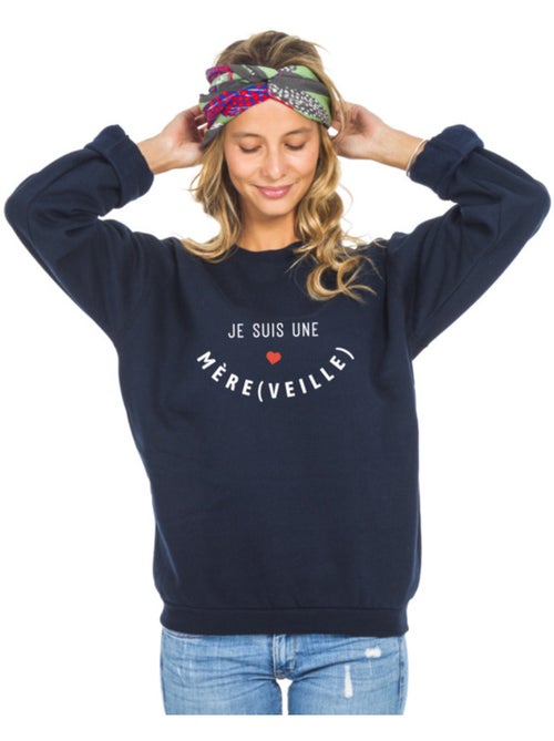 Sweat Femme - JE SUIS UNE MÈRE(VEILLE) 2 MPT - Kiabi Sweat Femme - JE SUIS UNE MÈRE(VEILLE) 2 MPT - Kiabi