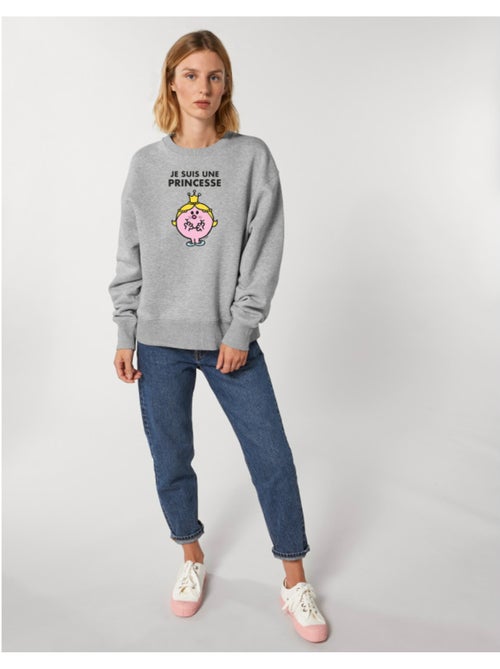 Sweat Femme - JE SUIS UNE PRINCESSE FACE - Kiabi