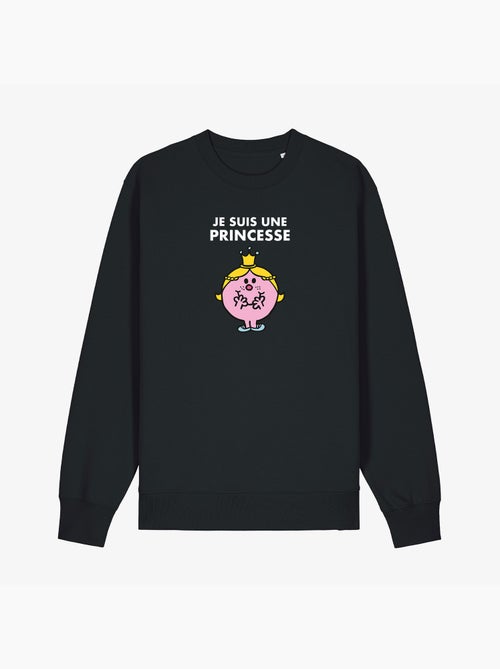 Sweat Femme - JE SUIS UNE PRINCESSE FACE - Kiabi