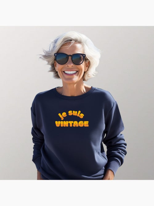 Sweat Femme - JE SUIS VINTAGE - Kiabi Sweat Femme - JE SUIS VINTAGE - Kiabi
