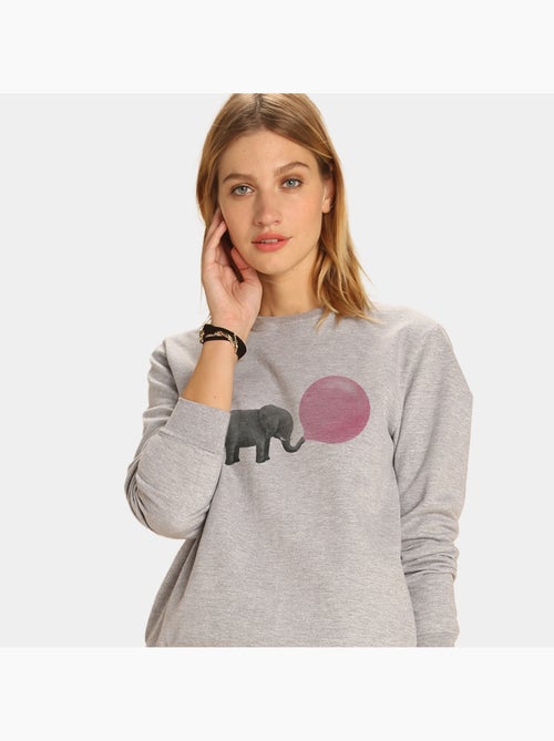 Sweat Femme - JUMBO BUBBLE GUM - Kiabi Sweat Femme - JUMBO BUBBLE GUM - Kiabi