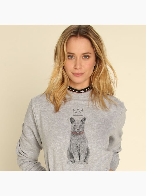 Sweat Femme - KING OF EVERYTHING - Kiabi Sweat Femme - KING OF EVERYTHING - Kiabi