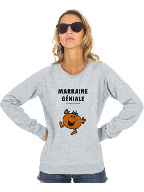 Sweat Femme - LA PLUS GÉNIALE DES MARRAINES 2 - Kiabi