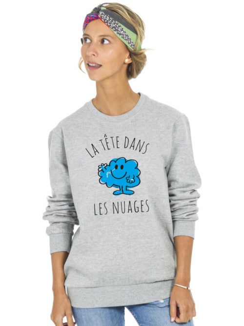 Sweat Femme - LA TÊTE DANS LES NUAGES - Kiabi Sweat Femme - LA TÊTE DANS LES NUAGES - Kiabi