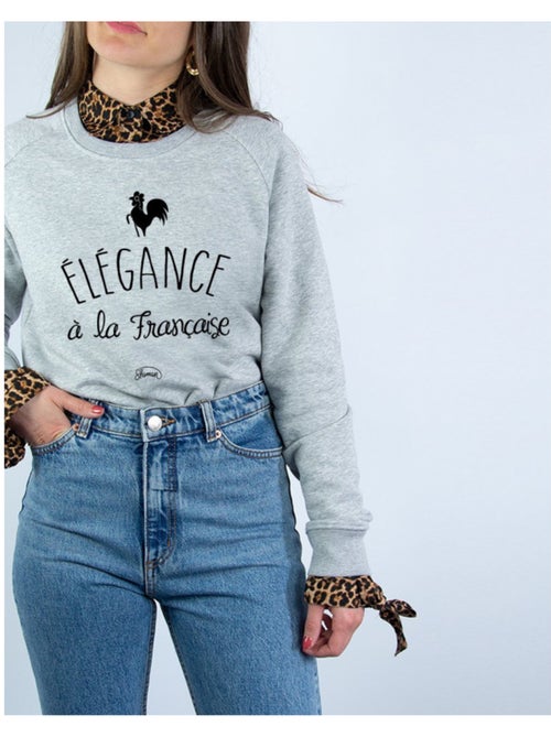 Sweat Femme - L'ELEGANCE A LA FRANCAISE - Kiabi Sweat Femme - L'ELEGANCE A LA FRANCAISE - Kiabi