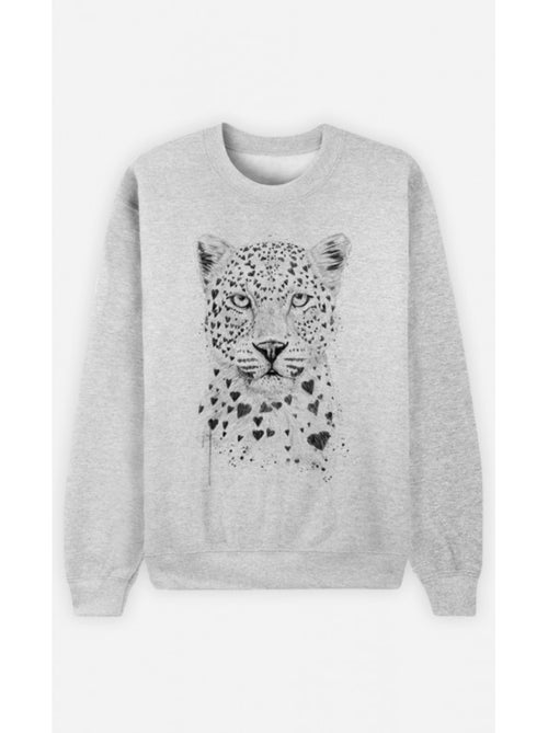 Sweat Femme - LOVELY LEOPARD - Kiabi