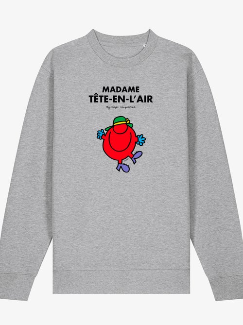 Sweat Femme - MADAME TÊTE EN L'AIR - Kiabi Sweat Femme - MADAME TÊTE EN L'AIR - Kiabi