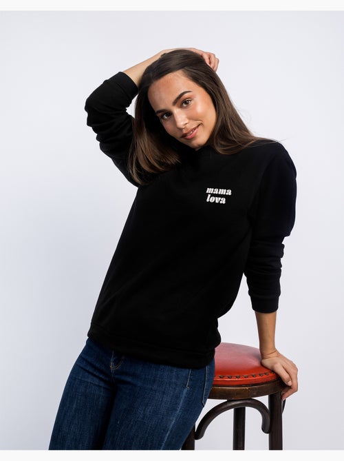 Sweat Femme - MAMA LOVA CŒUR ROUGE - Kiabi Sweat Femme - MAMA LOVA CŒUR ROUGE - Kiabi