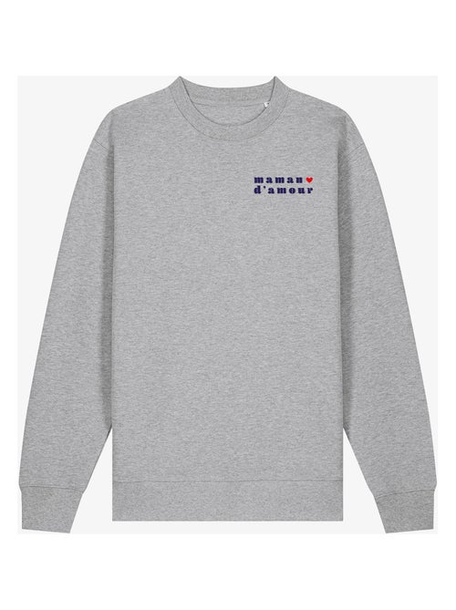 Sweat Femme - MAMAN D AMOUR 2 COEUR - Kiabi Sweat Femme - MAMAN D AMOUR 2 COEUR - Kiabi