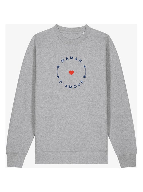 Sweat Femme - MAMAN D'AMOUR 2 MPT - Kiabi Sweat Femme - MAMAN D'AMOUR 2 MPT - Kiabi