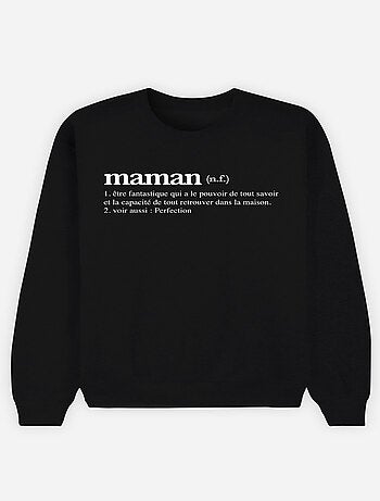 Sweat Femme - MAMAN DEFINITION 2