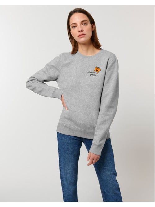 Sweat Femme - MAMAN GENIALE COEUR - Kiabi Sweat Femme - MAMAN GENIALE COEUR - Kiabi