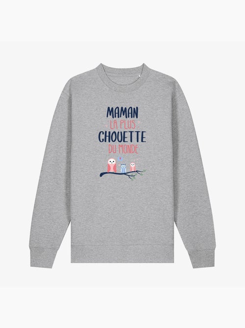 Sweat Femme - MAMAN LA PLUS CHOUETTE - Kiabi Sweat Femme - MAMAN LA PLUS CHOUETTE - Kiabi
