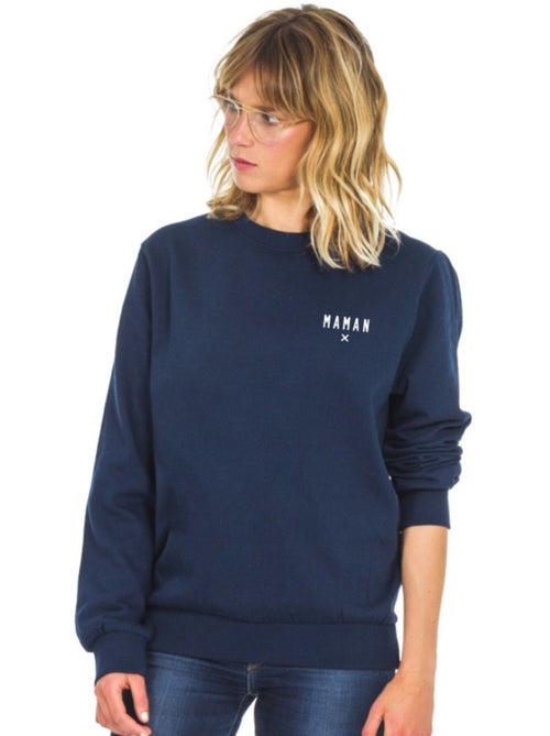 Sweat Femme - MAMAN X CŒUR 2 WAF - Kiabi Sweat Femme - MAMAN X CŒUR 2 WAF - Kiabi