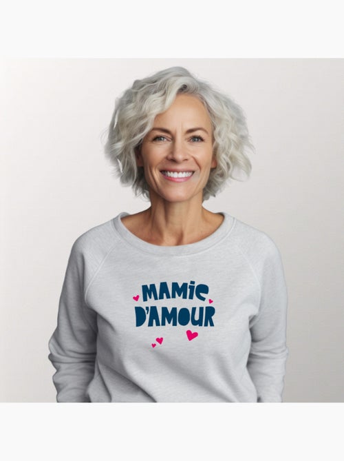 Sweat Femme - MAMIE D'AMOUR - Kiabi Sweat Femme - MAMIE D'AMOUR - Kiabi