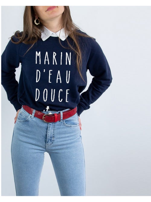 Sweat Femme - MARIN D'EAU DOUCE - Kiabi Sweat Femme - MARIN D'EAU DOUCE - Kiabi