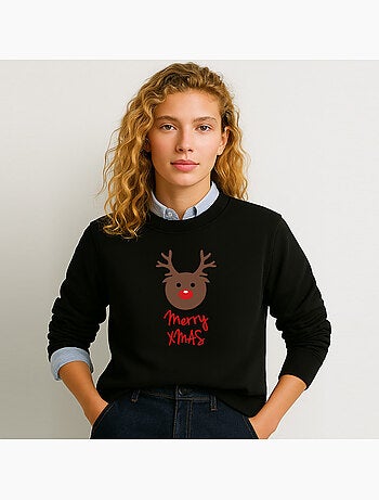 Sweat Femme - MERRY XMAS RENNE