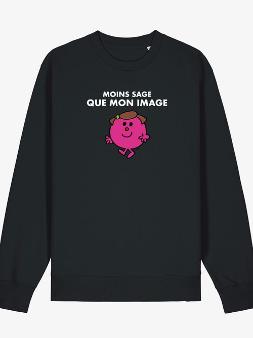 Sweat Femme - MOINS SAGE QUE MON IMAGE - Kiabi