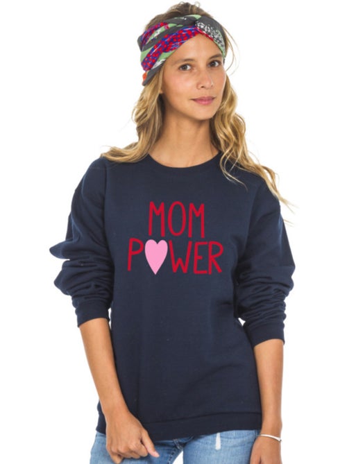 Sweat Femme - MOM POWER MPT - Kiabi Sweat Femme - MOM POWER MPT - Kiabi