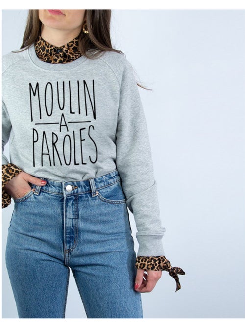 Sweat Femme - MOULIN A PAROLES - Kiabi Sweat Femme - MOULIN A PAROLES - Kiabi