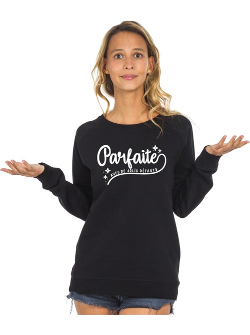 Sweat Femme - PARFAITE AVEC DE JOLIS DÉFAUTS - Kiabi Sweat Femme - PARFAITE AVEC DE JOLIS DÉFAUTS - Kiabi