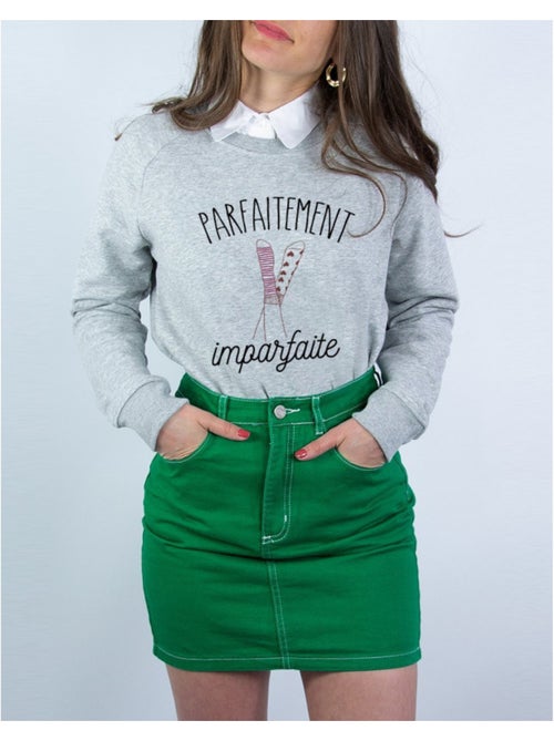 Sweat Femme - PARFAITEMENT IMPARFAITE - Kiabi Sweat Femme - PARFAITEMENT IMPARFAITE - Kiabi