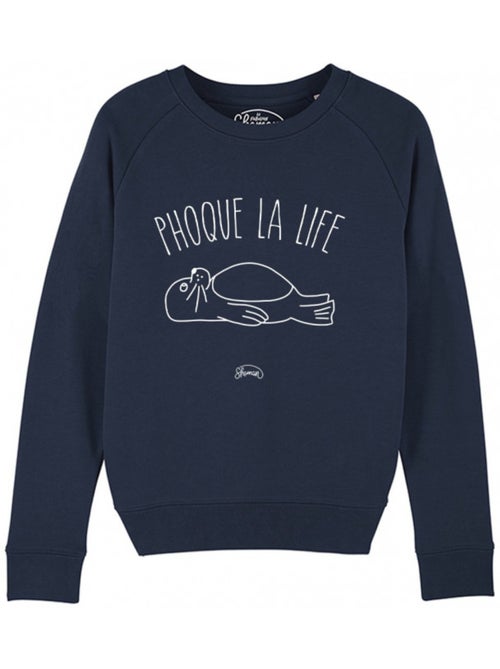 Sweat Femme - PHOQUE LA LIFE - Kiabi Sweat Femme - PHOQUE LA LIFE - Kiabi