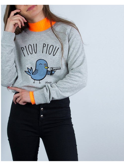 Sweat Femme - PIOU PIOU - Kiabi Sweat Femme - PIOU PIOU - Kiabi