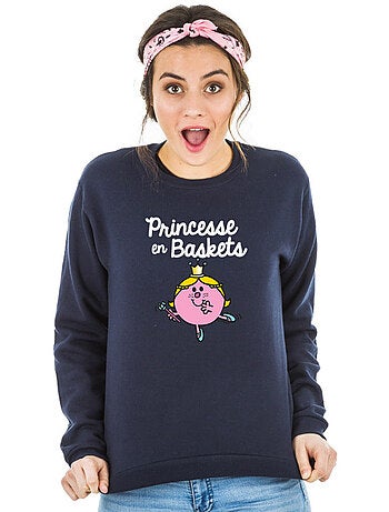 Sweat Femme - PRINCESSE EN BASKET