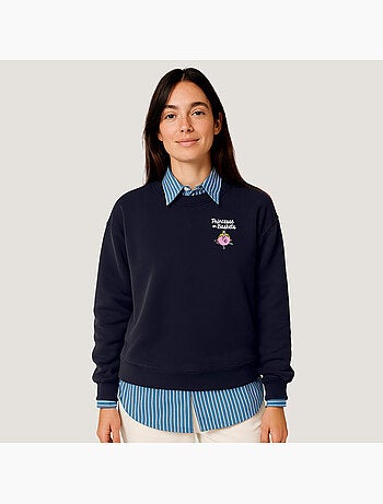 Sweat Femme - PRINCESSE EN BASKET CŒUR