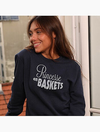Sweat Femme - PRINCESSE EN BASKETS