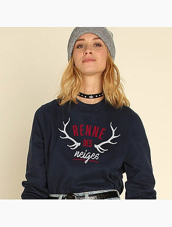 Sweat Femme - RENNE DES NEIGES