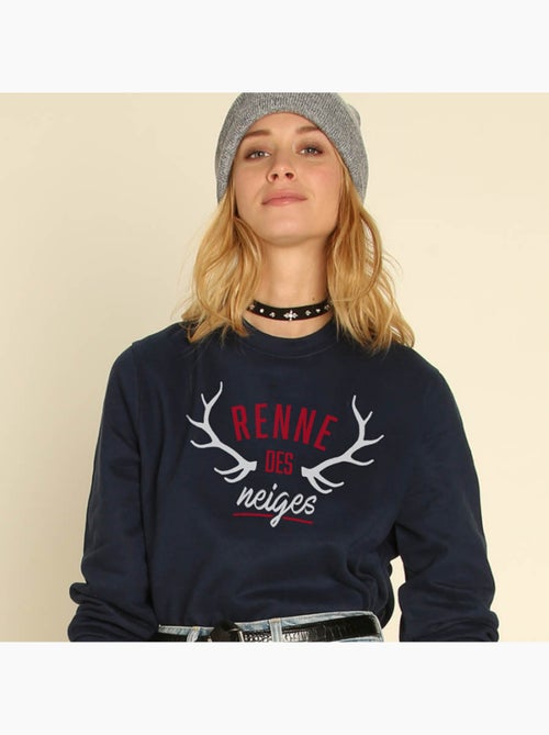Sweat Femme - RENNE DES NEIGES - Kiabi Sweat Femme - RENNE DES NEIGES - Kiabi