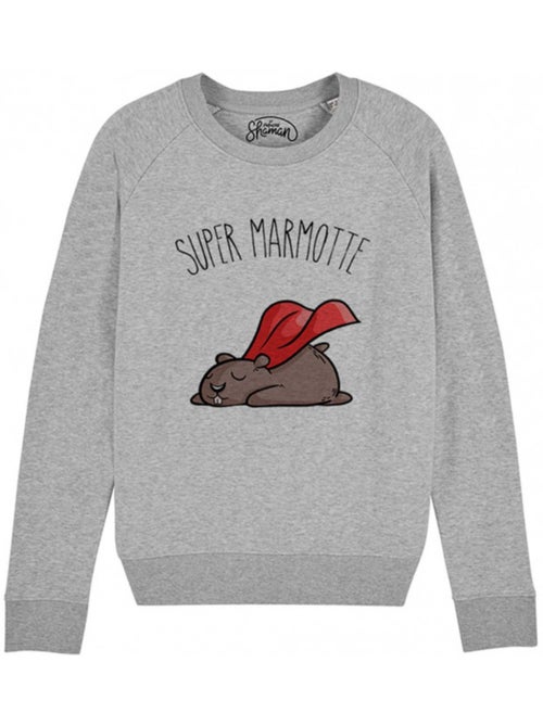 Sweat Femme - SUPER MARMOTTE - Kiabi Sweat Femme - SUPER MARMOTTE - Kiabi