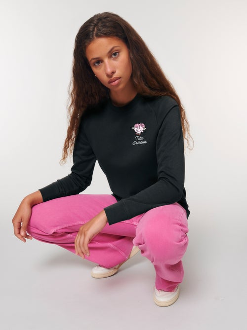 Sweat Femme - TATA D AMOUR COEUR - Kiabi