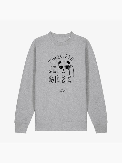 Sweat Femme - T'INQUIETE JE GERE - Kiabi Sweat Femme - T'INQUIETE JE GERE - Kiabi