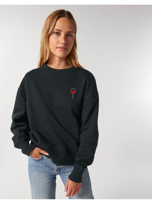 Sweat Femme - VERRE VIN - Kiabi