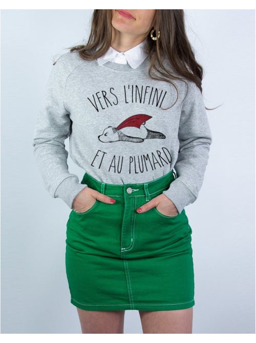 Sweat Femme - VERS L'INFINI ET AU PLUMARD - Kiabi Sweat Femme - VERS L'INFINI ET AU PLUMARD - Kiabi