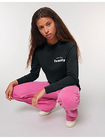 Sweat Femme - WE ARE FAMILY COEUR