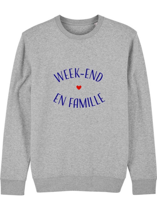 Sweat Femme - WEEK-END EN FAMILLE - Kiabi Sweat Femme - WEEK-END EN FAMILLE - Kiabi