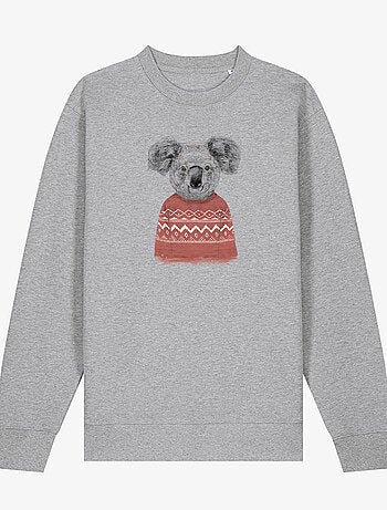 Sweat Femme - WINTER KOALA RED