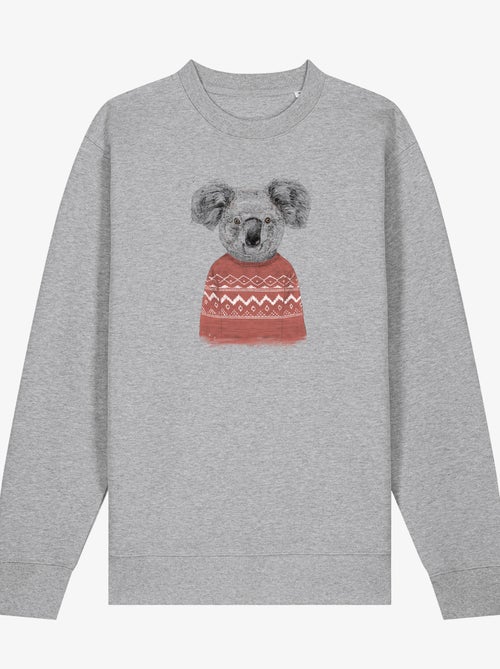 Sweat Femme - WINTER KOALA RED - Kiabi Sweat Femme - WINTER KOALA RED - Kiabi