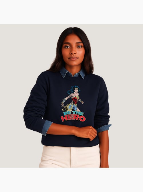 Sweat Femme - WONDER WOMAN BE THE HERO 2 - Kiabi Sweat Femme - WONDER WOMAN BE THE HERO 2 - Kiabi
