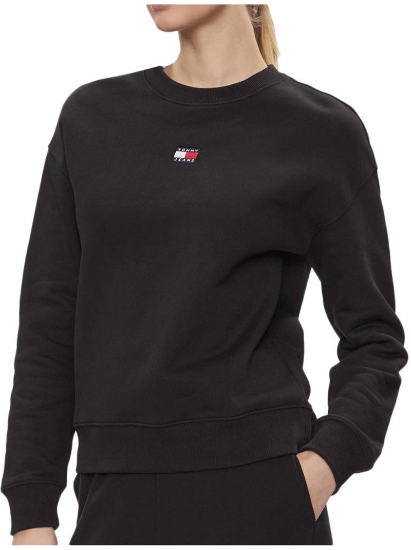 Sweat Femme Tommy Hilfiger Noir - Kiabi