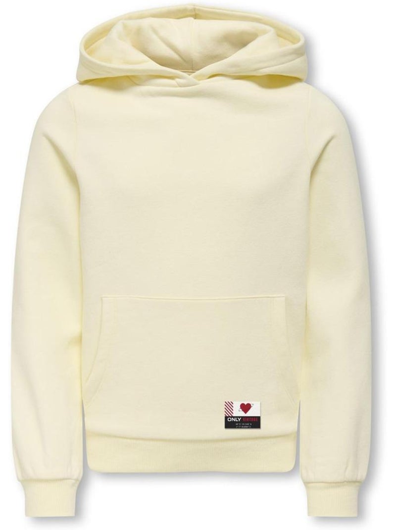 Sweat Fille Kids ONLY Beige - Kiabi