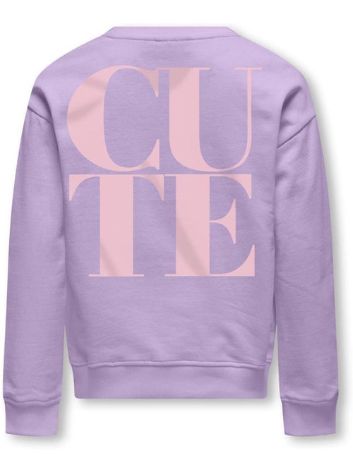 Sweat Fille Kids Only - Kiabi Sweat Fille Kids Only - Kiabi
